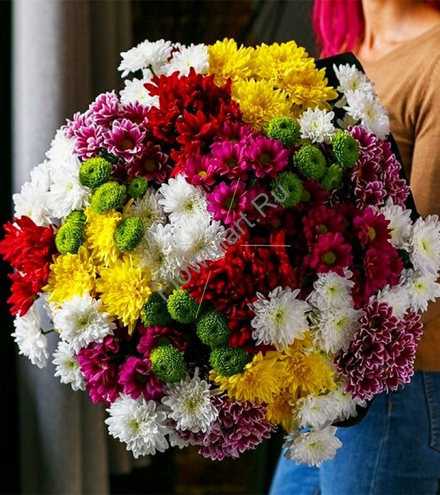 Букет цветов - Яркие чувства